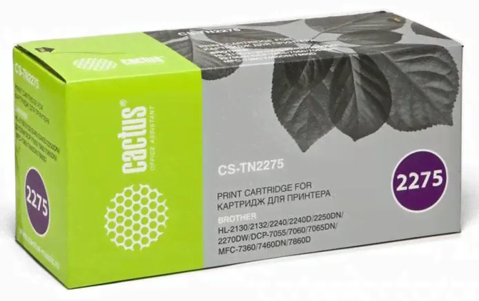 Картридж TN-2375 Cactus CS-TN2375 черный для Brother DCP L2500/L2520/L2540/L2560 (2600стр.)