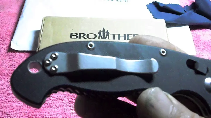 BROTHER 1601 Складной нож