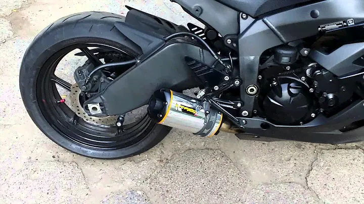 TWO BROTHERS EXHAUST without and with dB killer P1X - KAWASAKI ZX-6R (ZX6R)
