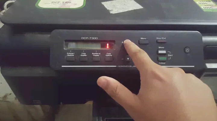 How to clean Brother printer head DCP-T300-T310-T500-T700-T800 all brother printers